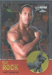 The Rock Wrestling Cards 2007 Topps Heritage II Chrome WWE Prices