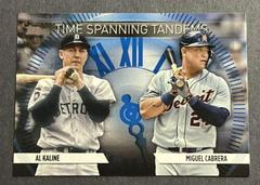 Miguel Cabrera, Al Kaline [Blue] Baseball Cards 2023 Topps Update Time Spanning Tandems Prices
