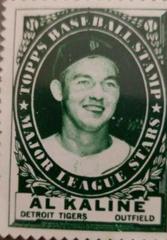 Al Kaline [Green] Baseball Cards 1961 Topps Stamps Prices