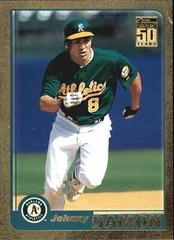 Johnny Damon [Gold] #T86 Baseball Cards 2001 Topps Traded Prices