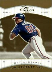 Cory Aldridge #103 Baseball Cards 2001 Donruss Classics Prices