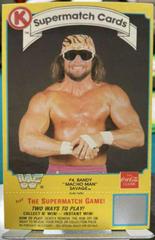 Randy 'Macho Man' Savage Wrestling Cards 1987 WWF Circle K Supermatch Cards Prices