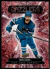 Nick Cicek [Pink] #DZ-135 Hockey Cards 2022 Upper Deck Dazzlers Prices