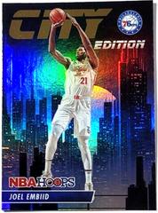 Joel Embiid [Holo] #12 Basketball Cards 2023 Panini Hoops City Edition Prices