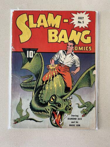 Slam-Bang Comics #5 (1940) Comic Books Slam Bang Comics