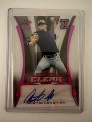 Austin Hendrick [Platinum] #CA-AH1 Baseball Cards 2020 Leaf Trinity Clear Autographs Prices