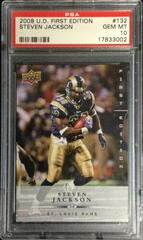 Steven Jackson #132 Football Cards 2008 Upper Deck First Edition Prices