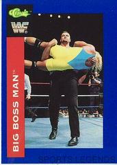 Big Boss Man #109 Wrestling Cards 1991 Classic WWF Prices