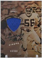 Lawrence Taylor Football Cards 2018 Panini Luminance Vintage Materials Prices