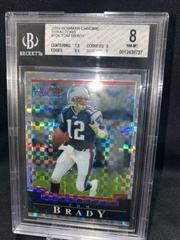 Tom Brady [Xfractor] #106 Football Cards 2004 Bowman Chrome Prices