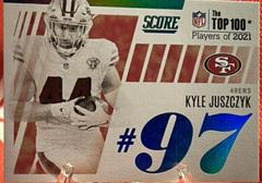 Kyle Juszczyk #T97 Football Cards 2022 Panini Score Top 100 Prices
