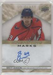 Brett Leason [Gold] #MM-BL Hockey Cards 2021 Upper Deck Ovation UD Glass Magnifying Marks Autographs Prices