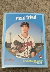 Max Fried [Blue] #27 Baseball Cards 2018 Topps Archives Prices