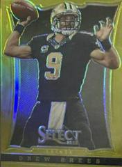 Drew Brees [Gold Prizm] Football Cards 2013 Panini Select Prices