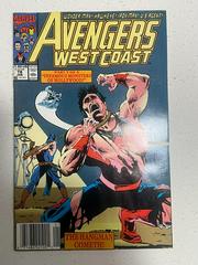 The West Coast Avengers [Newsstand] #78 (1991) Comic Books West Coast Avengers Prices