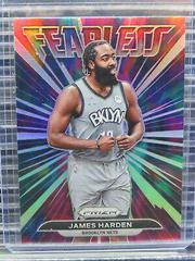 James Harden [Silver Prizm] #14 Basketball Cards 2021 Panini Prizm Fearless Prices