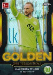 Maximilian Arnold #GG-MA Soccer Cards 2021 Topps Chrome Bundesliga Golden Generation Prices