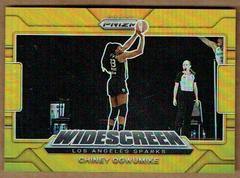 Chiney Ogwumike [Gold] #14 Basketball Cards 2022 Panini Prizm WNBA Widescreen Prices