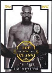 Jon Jones #TOC-20 Ufc Cards 2016 Topps UFC Top of the Class Prices