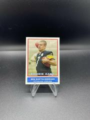 Ben Roethlisberger [Mini] Football Cards 2004 Bazooka Prices