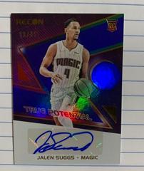 Jalen Suggs [Blue] Basketball Cards 2021 Panini Recon True Potential Signatures Prices