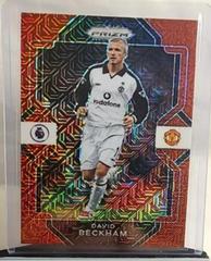 David Beckham [Red Mojo] #205 Soccer Cards 2022 Panini Chronicles Premier League Prices