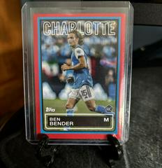 Ben Bender [Red] Soccer Cards 2023 Topps MLS 1983 Futbol Prices
