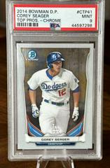 Corey Seager [Chrome] #CTP-41 Baseball Cards 2014 Bowman Draft Picks Top Prospects Prices