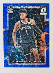 D'Angelo Russell [Fast Break Blue] Basketball Cards 2017 Panini Donruss Optic Prices