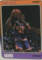 Mark West Basketball Cards 1988 Fleer Prices
