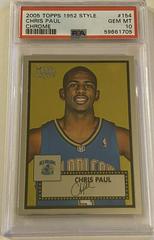 Chris Paul Basketball Cards 2005 Topps Style '52 Chrome Prices