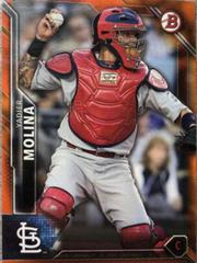 Yadier Molina [Orange] #83 Baseball Cards 2016 Bowman Prices