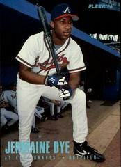Jermaine Dye [Tiffany] Baseball Cards 1996 Fleer Update Prices