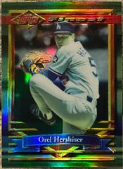 Orel Hershiser [Refractor] Baseball Cards 1994 Finest Prices