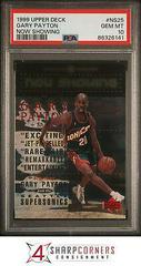 Gary Payton #NS25 Basketball Cards 1999 Upper Deck Now Showing Prices