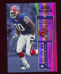 Eric Moulds [Championship Ticket] #10 Football Cards 2000 Playoff Contenders Prices