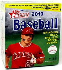 Mega Box Baseball Cards 2019 Topps Heritage Prices