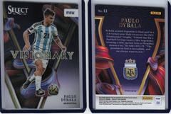 Paulo Dybala Soccer Cards 2022 Panini Select FIFA Visionary Prices