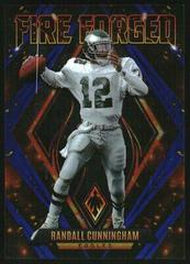 Randall Cunningham [Blue] #FF-7 Football Cards 2022 Panini Phoenix Fire Forged Prices