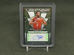 Jae'Sean Tate [Green] Basketball Cards 2021 Panini Obsidian Lightning Strike Signatures Prices