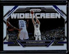Stephen Curry [Silver] #4 Basketball Cards 2022 Panini Prizm Widescreen Prices