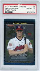 Jason Cooper Baseball Cards 2002 Bowman Chrome Draft Picks Prices