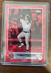 Clint Frazier [Red] #101 Baseball Cards 2022 Topps Chrome Sapphire Prices
