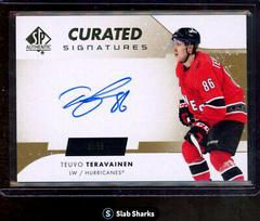 Teuvo Teravainen #SPC-TE Hockey Cards 2022 SP Authentic Curated Signatures Prices