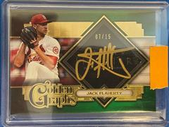 Jack Flaherty [Green] #GG-JF Baseball Cards 2022 Topps Five Star Golden Graphs Autographs Prices
