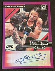 Amanda Nunes [Purple] #SS-ANS Ufc Cards 2022 Panini Donruss UFC Signature Series Prices