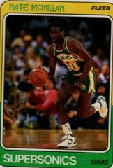 Nate McMillan #110 Basketball Cards 1988 Fleer Prices