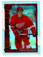 Simon Edvinsson [Red Die Cut] #SS-13 Hockey Cards 2023 Upper Deck Star Surge Prices