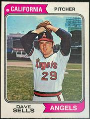 Dave Sells #37 Baseball Cards 1974 O Pee Chee Prices