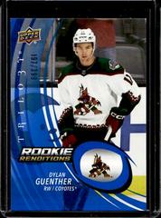 Dylan Guenther [Blue] #RR-8 Hockey Cards 2022 Upper Deck Trilogy Rookie Renditions Prices